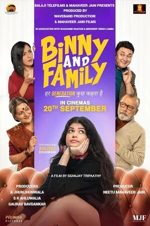 Binny and Family 2024 Hindi Audio WEB-DL | Full Movie